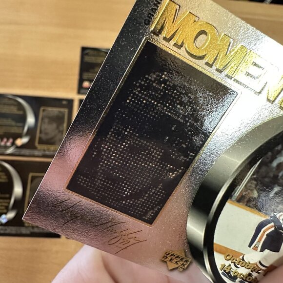 1998-99 McDonald's Upper Deck Gretzky's Moments Complete Set 1-9 - Picture 3 of 3